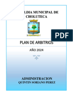 Plan de Arbitrios Año 2024 Final Con Portada