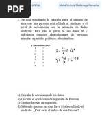 Ejercicio1 - Regresión Lineal