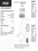 Igi Laboratory Grown Diamond Identification Report