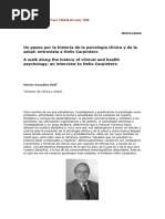 Historia de La Psicología Clínica y Salud