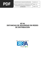 Nt-06 Distancias de Seguridad en Redes de Distribucion