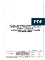 NC Ra1 902 Configuracion Equipo Con Montaje de Reconectador en H