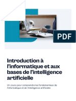 Introduction A Linformatique Et Aux Bases de Lintelligence Artificielle