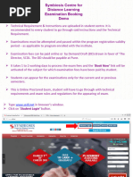 SCDL Examination Demo