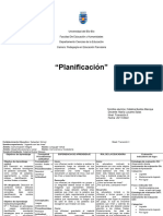 Planificación Rimas