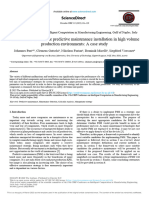 A Framework To Enhance Predictive Maintenance Installation in High Volume Production Environments - A Case Study - 2022 - 6p.