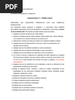 Cuestionario para Evaluar Materiales y Ensayos