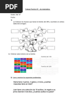 Trabajo Practico # de Matemática Segundo Grado