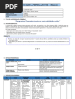 Unidad de Aprendizaje Primer Bimestre