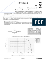 2022-Concours Centrale-Supélec-Physique 1-PC-enonce