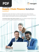 Brochure - Newgen Supply Chain Finance Solution