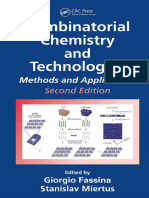 Stanislav Miertus Giorgio Fassina Combinatorial Chemistry and Technologies Methods and Applications CRC Press 2005