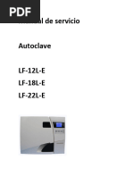 Manual de Servicio Autoclave Ritter Español