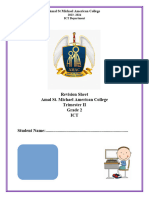 Grade 2 Revision Sheet Trimster 2