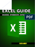 MY EXCEL GUIDE Beginners, Intermediate, Advanced - Microsoft Excel