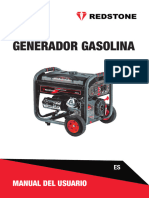 Manual Generador Redstone R3300e