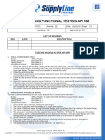 Test Procedure API 598