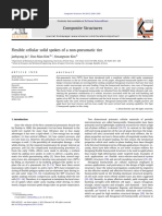 Flexible Cellular Solid Spokes of A Non-Pneumatic Tire (Ju DKK, 2012)