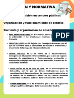 LEGISLACIÓN Y NORMATIVA para Programacion