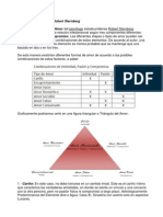 La Teoría Del Amor de Robert Sternberg