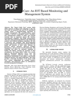 Smart Cattle Care: An IOT Based Monitoring and Management System