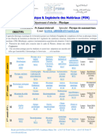 Dépliant Filière Phyisque Et Ingenieurie Des Matériaux