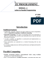 Parallel Programming Module 1