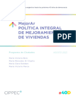 Documento 3.0 Politica Integral de Mejoramiento de Viviendas