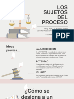 Sujetos Procesales-El Juez