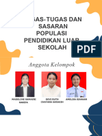 Kel-7 Tugas-Tugas Dan Sasaran Populasi Pendidikan Luar Sekolah