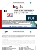 Ingles Bachillerato 2023