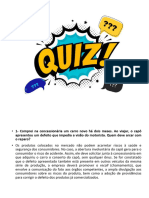 Quiz Direito Consumidor