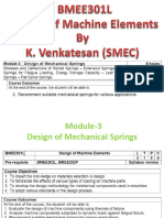 5 Module 3 - Design of Mechanical Springs 17-05-2023