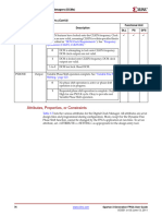 Attributes, Properties, or Constraints: DCM Connection Ports (Cont'd) Functional Unit DLL PS DFS