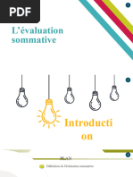 Évaluation Sommative G4