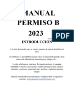 Manual Permiso B (Resumido)