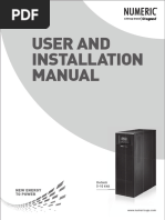 5-10kVA - Onfiniti - User Manual