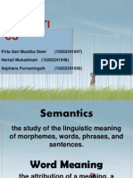 Semantics