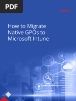 How To Migrate Native GPOs