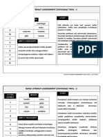 Cinyanja Literacy Assessment Tool Set 1-3 2024