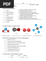 5th Grade Science Final Test