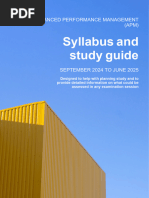 APM S24-J25 Syllabus and Study Guide - Final