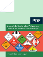 Manual Sustancias Peligrosas (Clas. e Inf. de Riesgos)