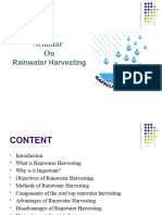 Rainwater Harvesting