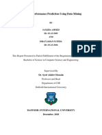 Student's Performance Prediction Using Data Mining