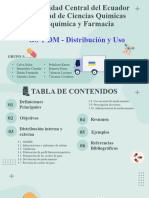 Grupo 03. GSM y DM - Distribución y Uso