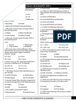 Indian Geography Dpp-1: SSB Guide Defence Academy