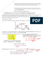 Projectile Theory