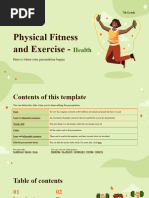 Physical Fitness and Exercise - Health - 7th Grade by Slidesgo