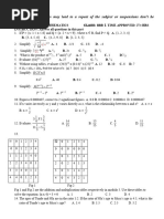 Ss 1 First Term Mathematics Examination-1